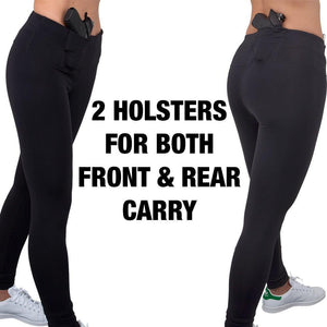 Concealment leggings in two lengths