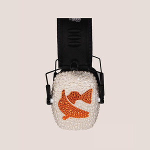 Custom Design Crystal Sparkle Earmuff Set