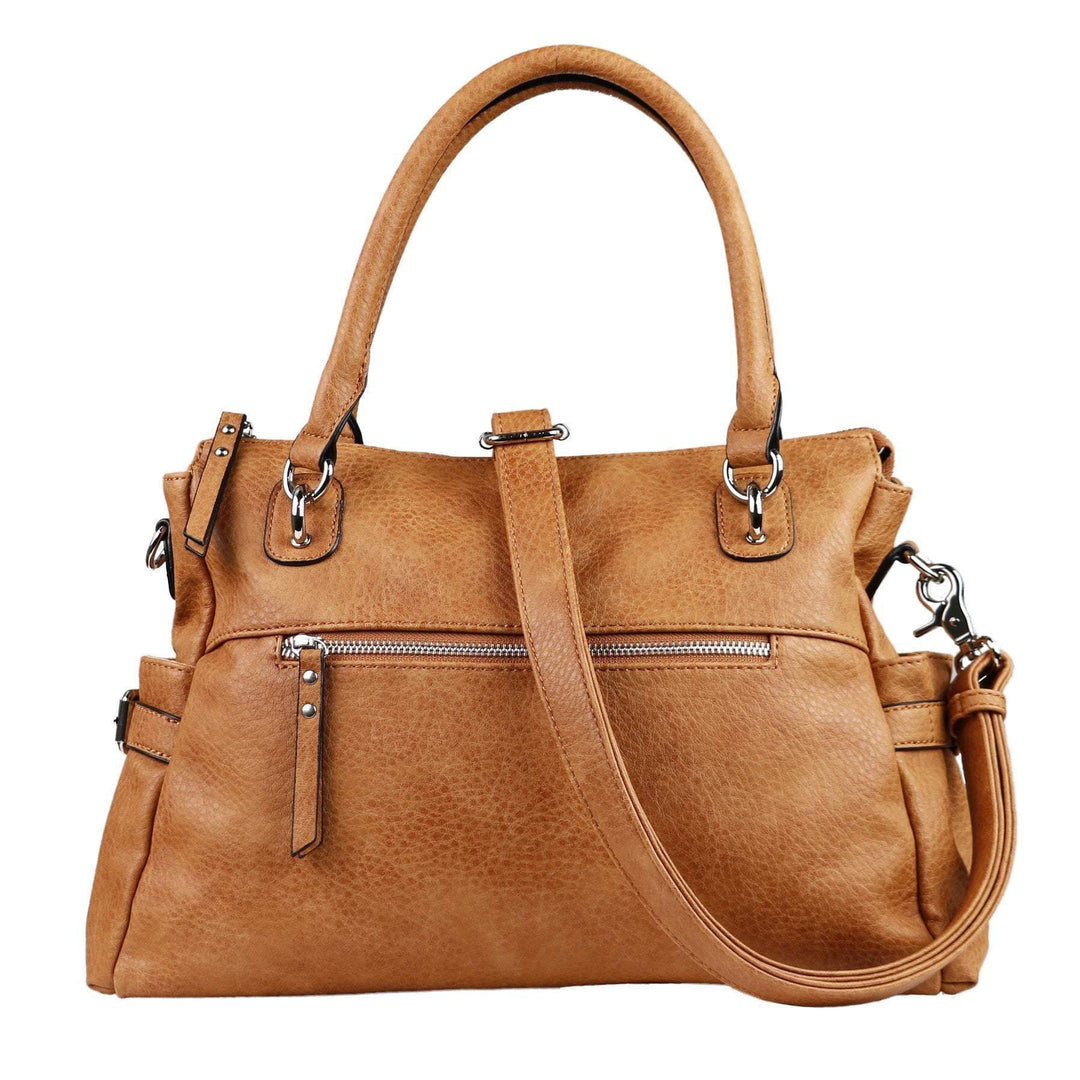 Women's Concealed Carry Leather Crossbody Purse