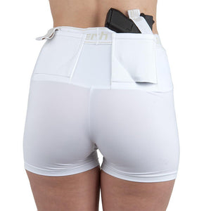 Concealment Shorts - White 2"