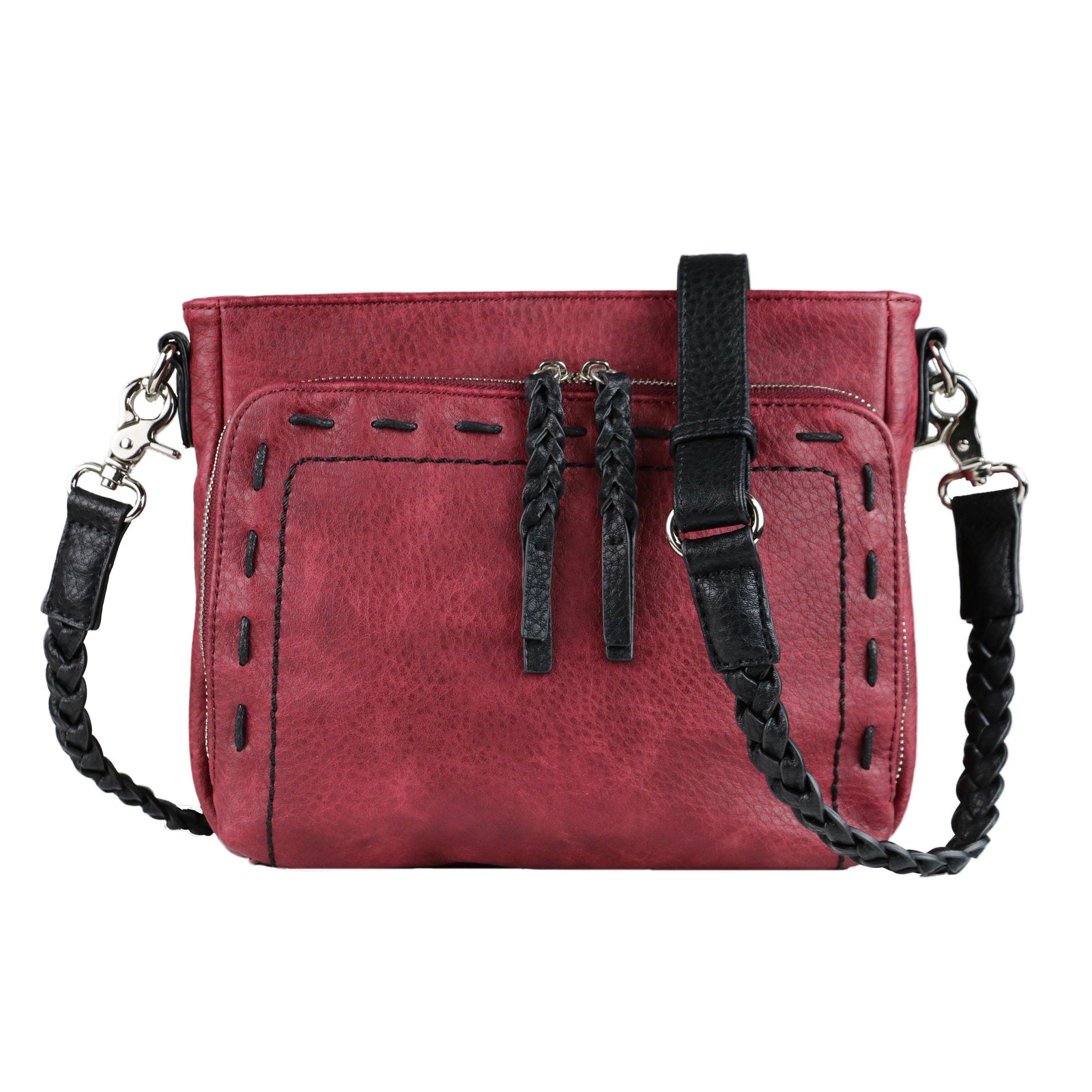 Skylar Stitched Concealed-Carry Crossbody