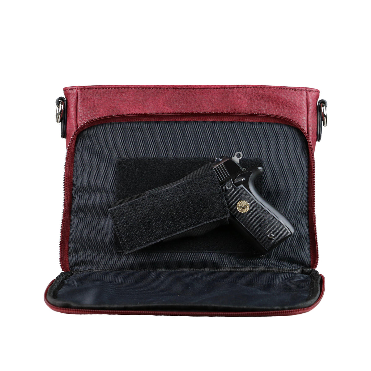 Skylar Stitched Concealed-Carry Crossbody