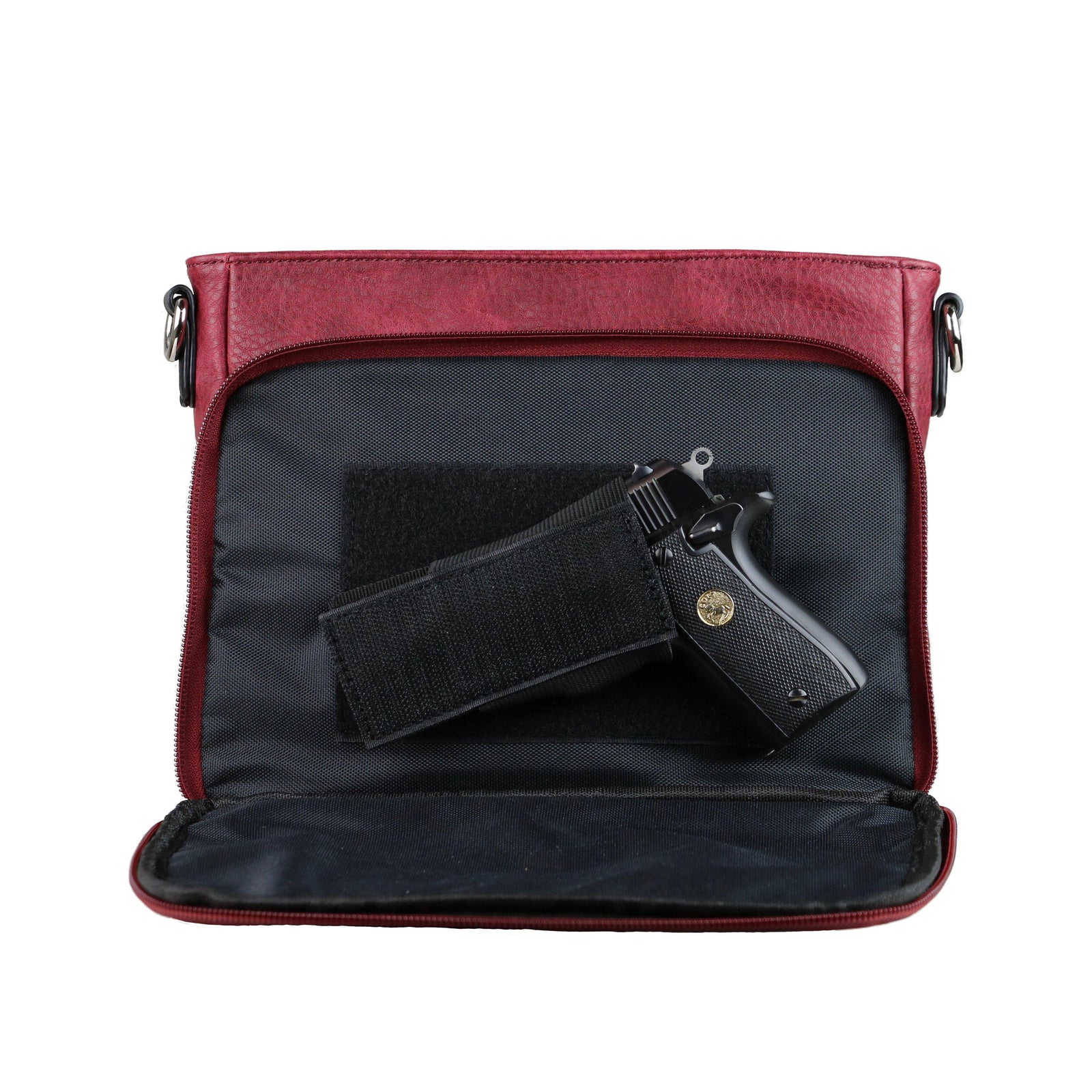 Skylar Stitched Concealed-Carry Crossbody
