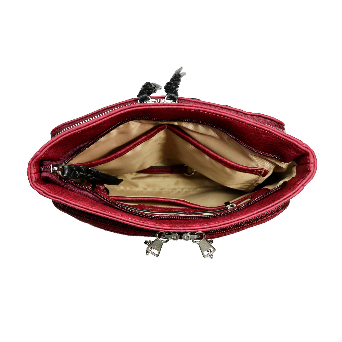 Skylar Stitched Concealed-Carry Crossbody