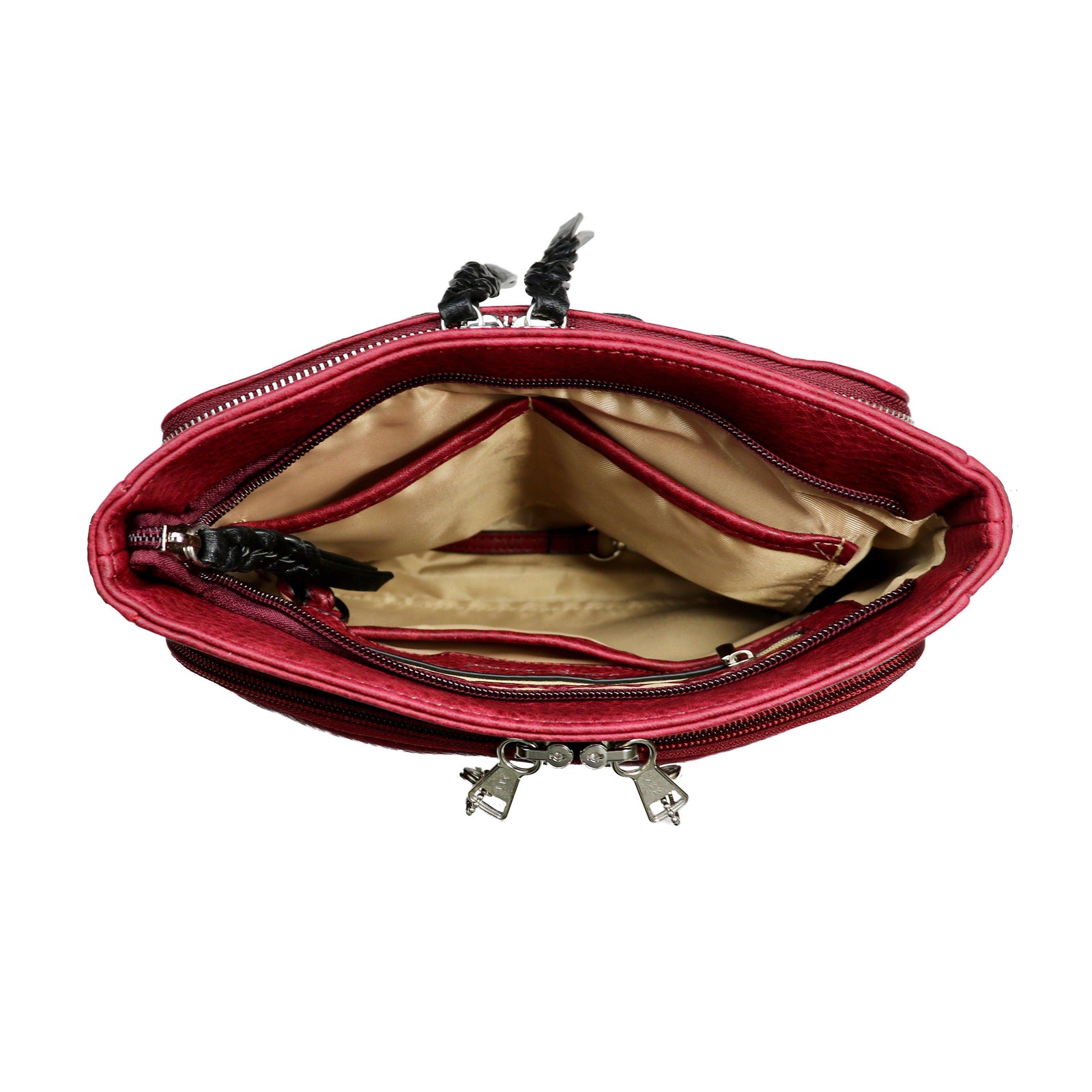 Skylar Stitched Concealed-Carry Crossbody