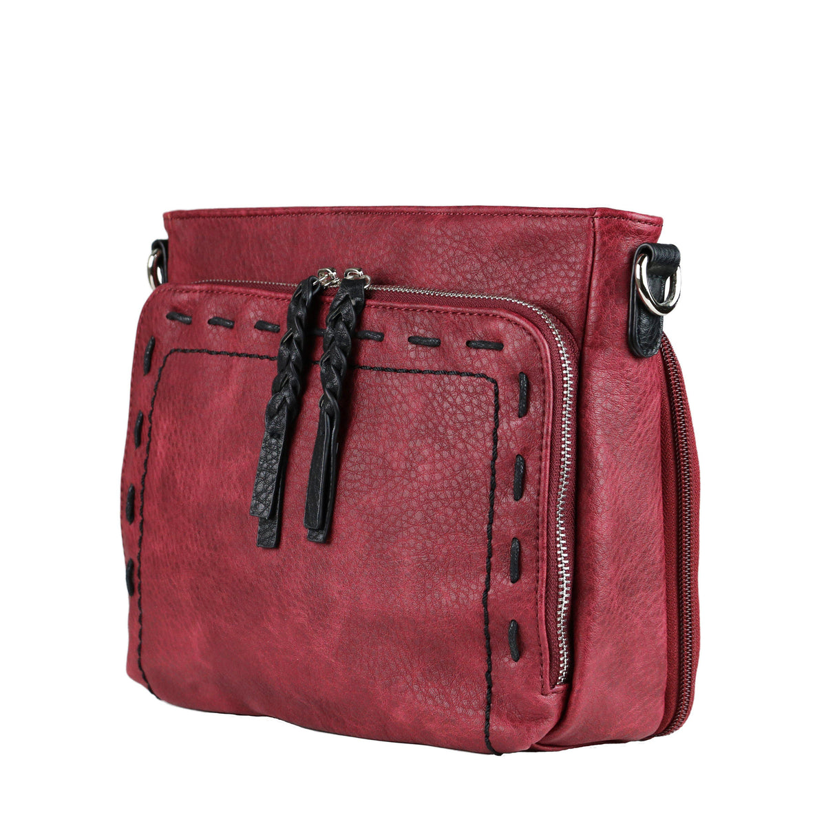 Skylar Stitched Concealed-Carry Crossbody