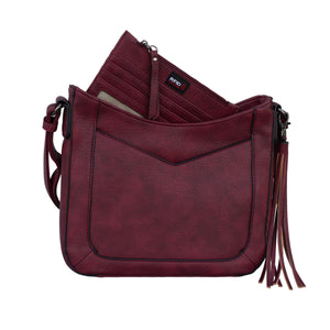 Emery Concealed-Carry Crossbody with RFID Wallet