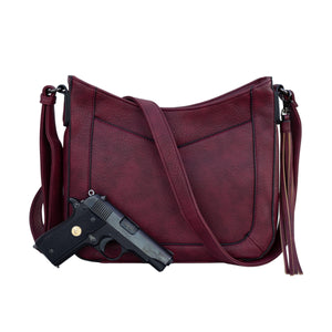 Emery Concealed-Carry Crossbody with RFID Wallet