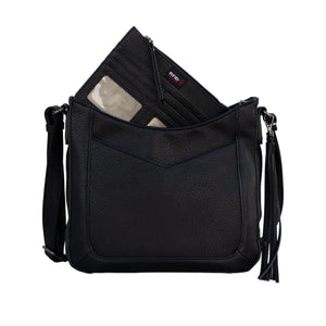 Emery Concealed-Carry Crossbody with RFID Wallet