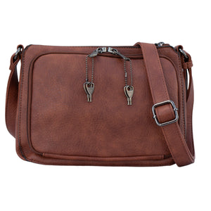 Kinsley Concealed-Carry Crossbody with RFID Wallet