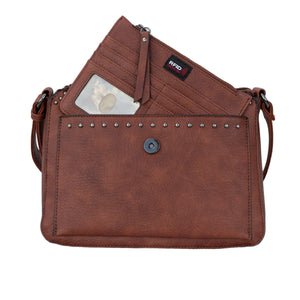 Kinsley Concealed-Carry Crossbody with RFID Wallet