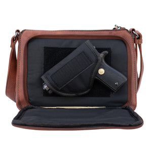 Kinsley Concealed-Carry Crossbody with RFID Wallet