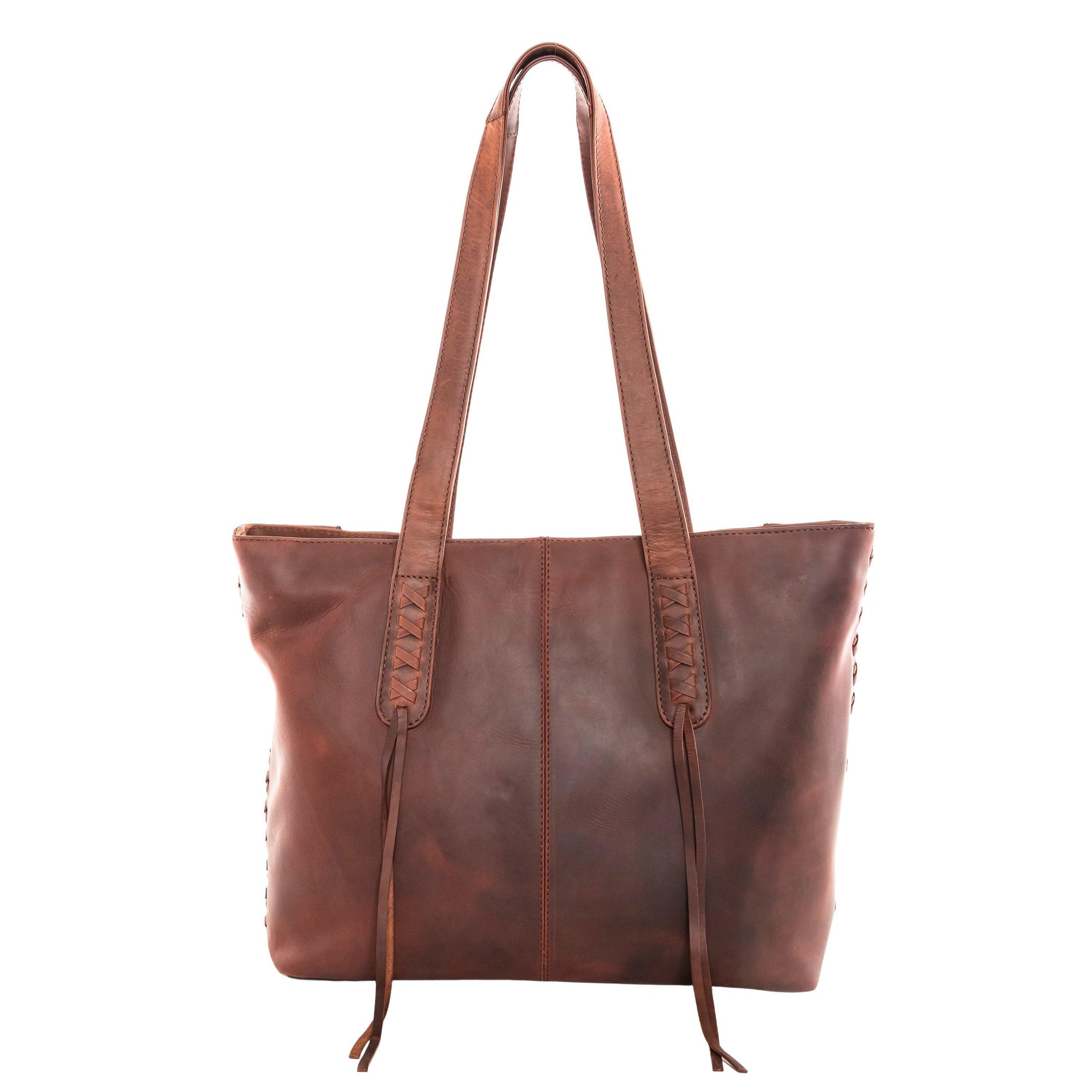 Leather Concealed-Carry Tote | Norah CCW Bag | Gun Goddess - GunGoddess.com