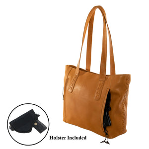 Norah Laced Concealed-Carry Tote