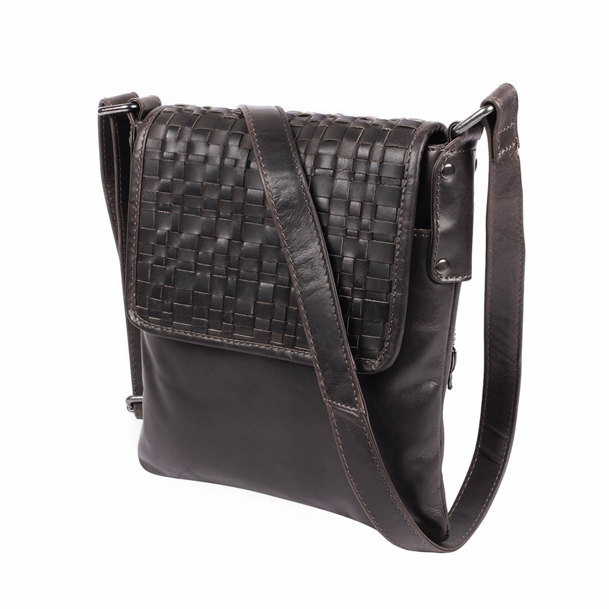 Hana Woven Concealed-Carry Crossbody