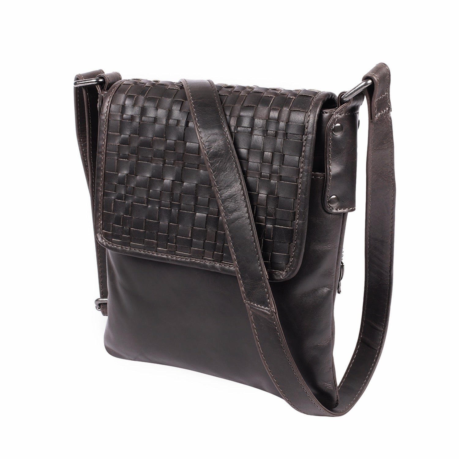 Hana Woven Concealed-Carry Crossbody