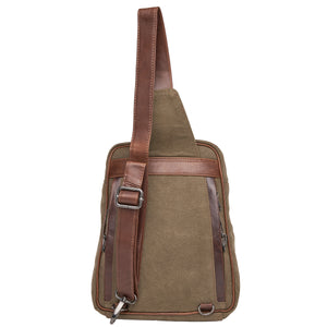 Kennedy Canvas Sling Concealed-Carry Backpack