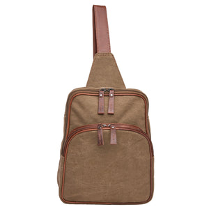 Kennedy Canvas Sling Concealed-Carry Backpack