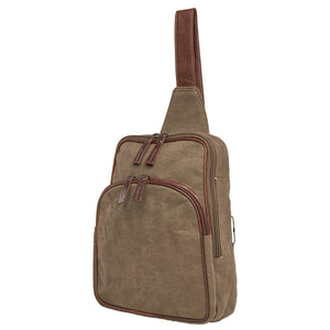 Kennedy Canvas Sling Concealed-Carry Backpack