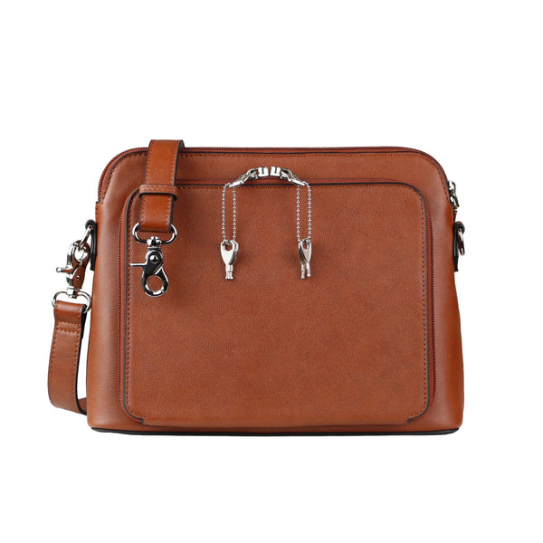 Leather Concealed-Carry Crossbody | Evelyn Purse | Gun Goddess ...