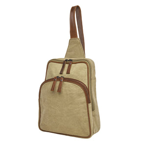 Kennedy Canvas Sling Concealed-Carry Backpack