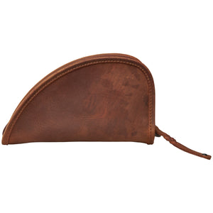 Leather Unisex Zippered Gun Case