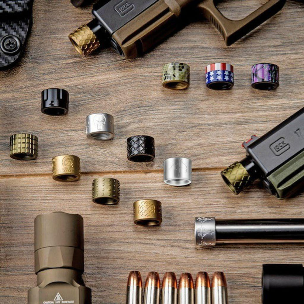 Patterned Thread Protectors | Gun Accessories | Gun Goddess ...
