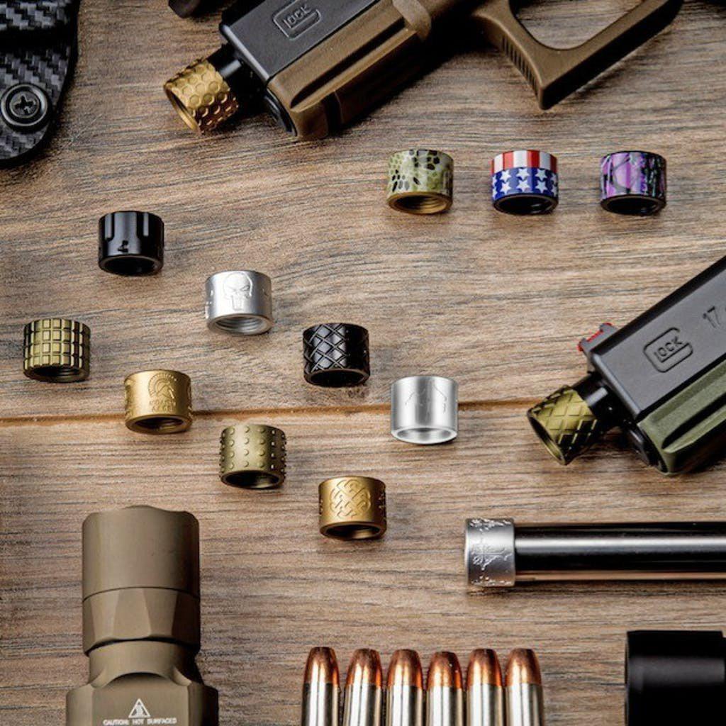 Patterned Thread Protectors | Gun Accessories | Gun Goddess ...