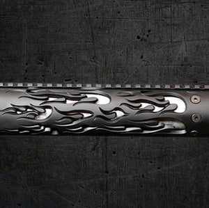 Snow White heat shield shown with Flames handguard (handguard sold separately))