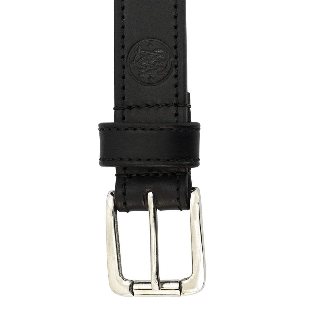Cebeci Arms Black Leather Yaqui Speed Draw Belt Holster – Right Hand, Fits S&W 637, 638, 642 J-Frame