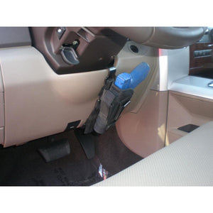 Steering Wheel Column Holster Mount - Strap adjusts to column length (holster sold separately)