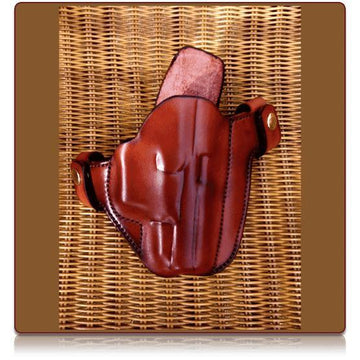 Floral Outside-the-Waistband Leather Holster, Leather Holster 