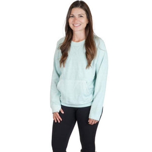 Tomboy Sweatshirt with Pass Through Pocket