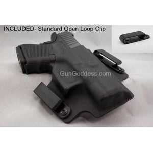 2-in-1 Holster: Standard Open Loops Clip (Included)