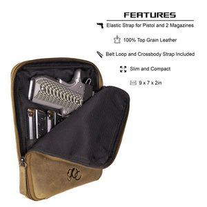 Unisex Concealed-Carry Slim Bag & Waist Pouch