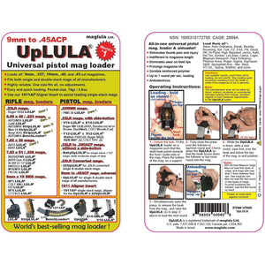 UpLULA Magazine Loader (9mm, 10mm, .357, .40 and .45)