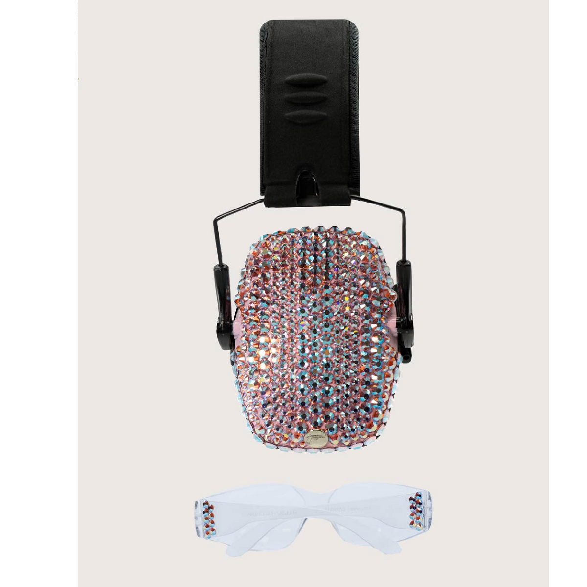 Crystal Sparkle Earmuffs and Glasses