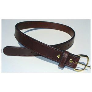 Contoured gun belt - brown
