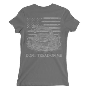 Don't Tread On Me Flag Ladies' Tee