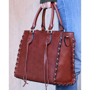 Emma Laced Concealed-Carry Satchel