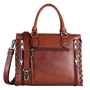 Emma Laced Concealed-Carry Satchel