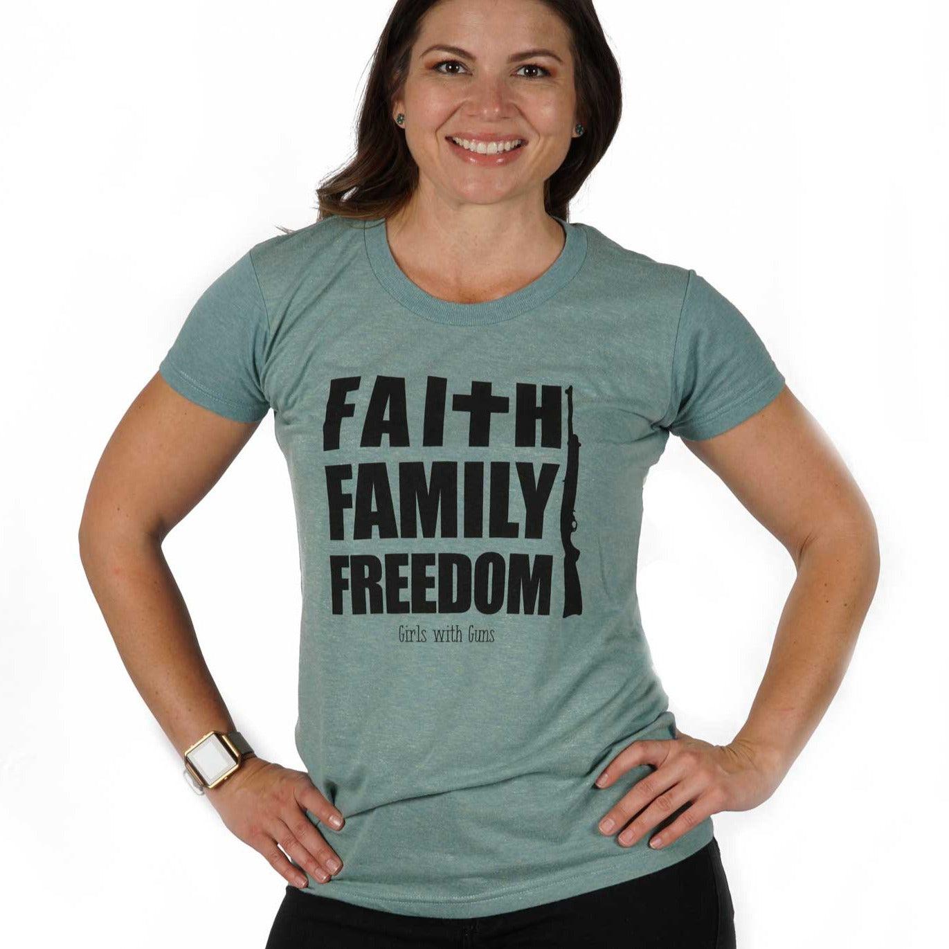 Faith, Family, Freedom Tee