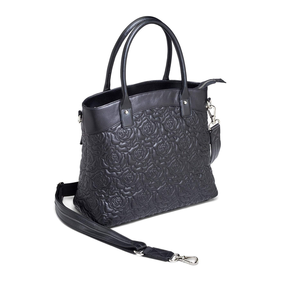 Concealed-Carry Purse, Lambskin Rose Tote GTM-61