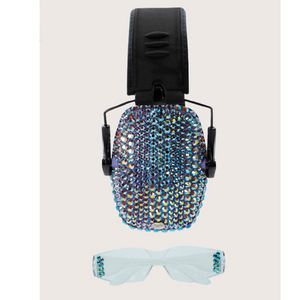 Crystal Sparkle Earmuffs and Glasses