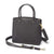 Ostrich Pattern Concealed Carry Tote - Black