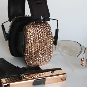 Crystal Sparkle Earmuffs and Glasses