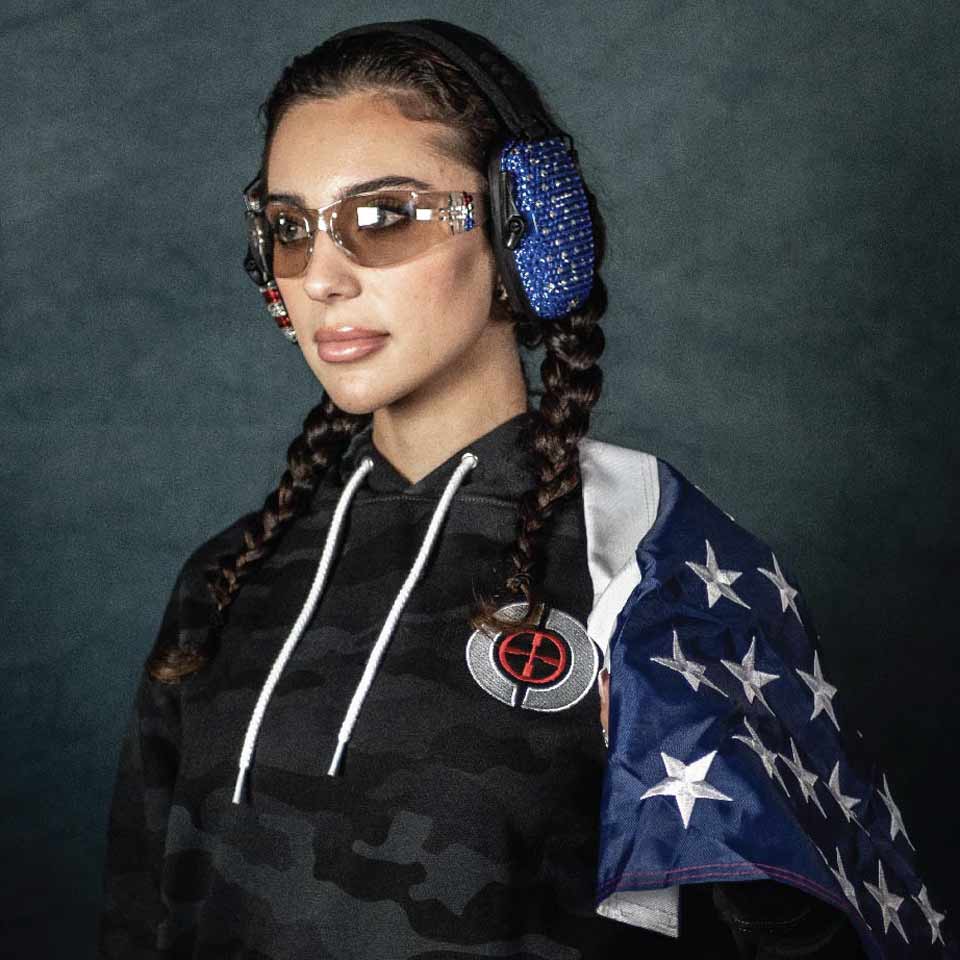 Crystal Sparkle Earmuffs and Glasses