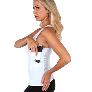Racerback Concealed-Carry Tank