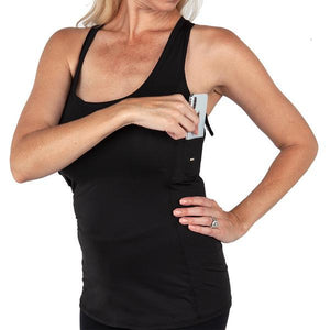 Racerback Concealed-Carry Tank