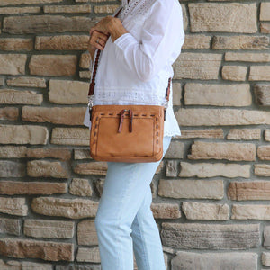 Skyler Stitched Concealed-Carry Crossbody